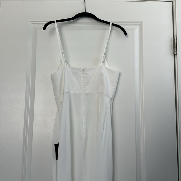 Reinette White Midi Dress Lulu’s - Picture 10 of 11